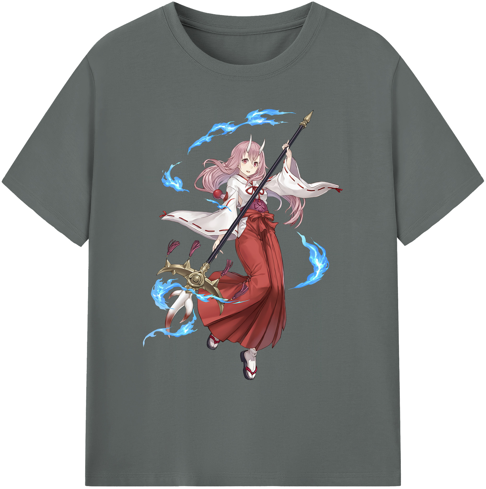 （画像用） 転スラ Regarding Reincarnated to Slime 綿100％ メンズ半袖Tシャツ｜肌触りやわらか＆通気性
